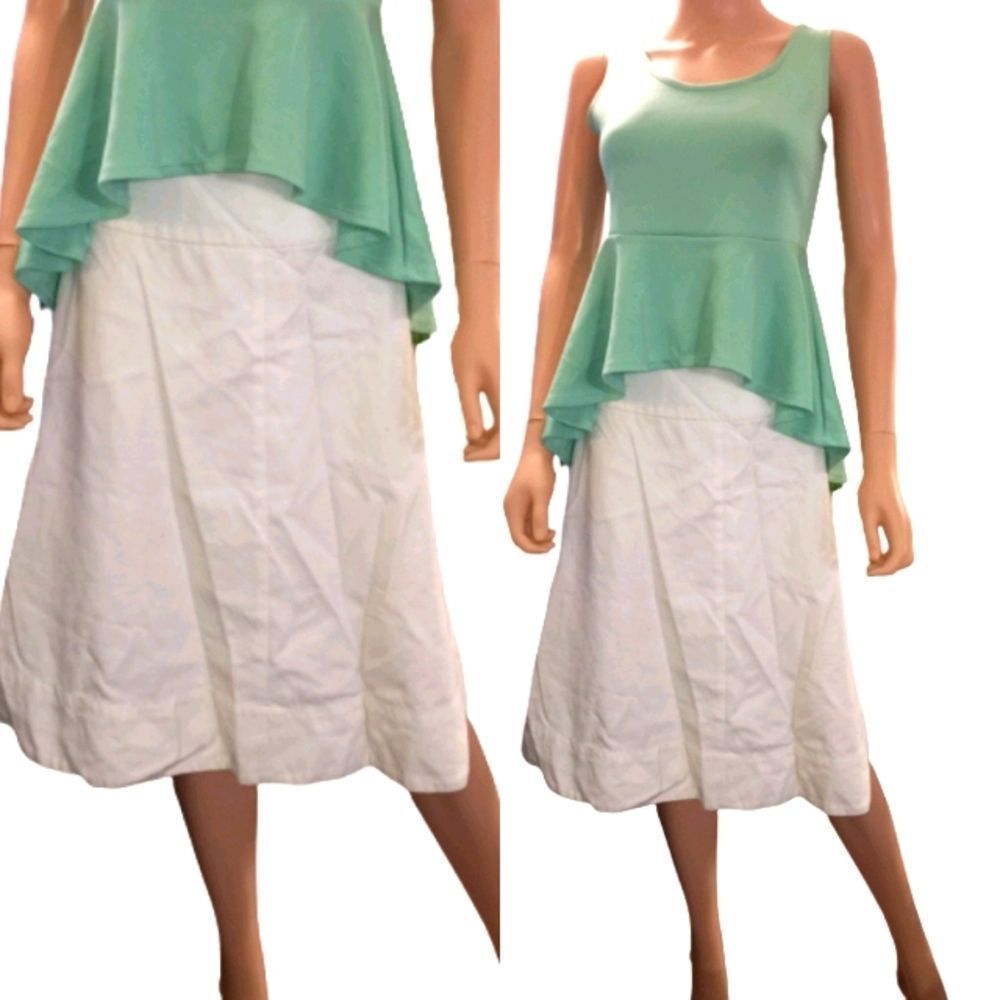 POCKETS 😃!! Off-white A-line Skirt